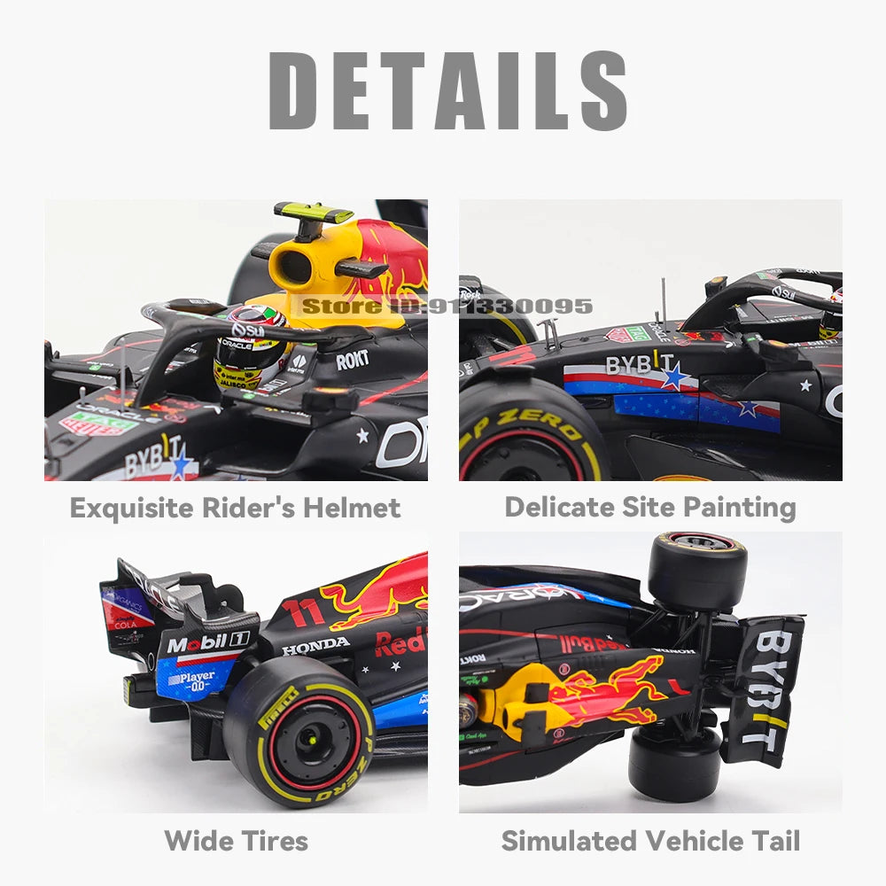 1:24 F1 Diecast Model Car – Metal Racing Collectible