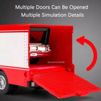 Diecast Trailer – 1:64 Metal Pull-Back Toy