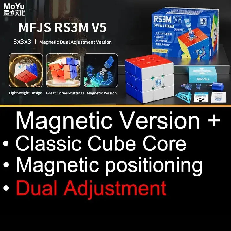 Magnetic 3x3 Speed Cube – Professional Puzzle Cube