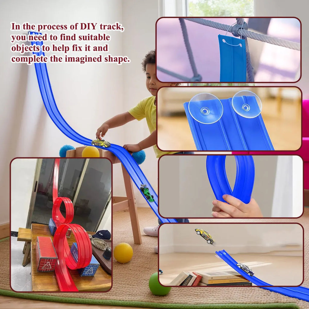 Flexible Race Track – DIY Portable Toy Car Track