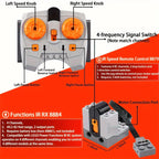 Train Motor Building Blocks Parts Set with Remote Control