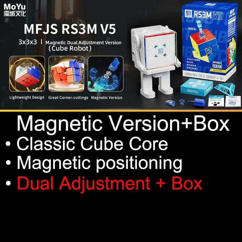 Magnetic 3x3 Speed Cube – Professional Puzzle Cube