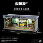 1:64 Model Car Parking Garage – Miniature Display Scene