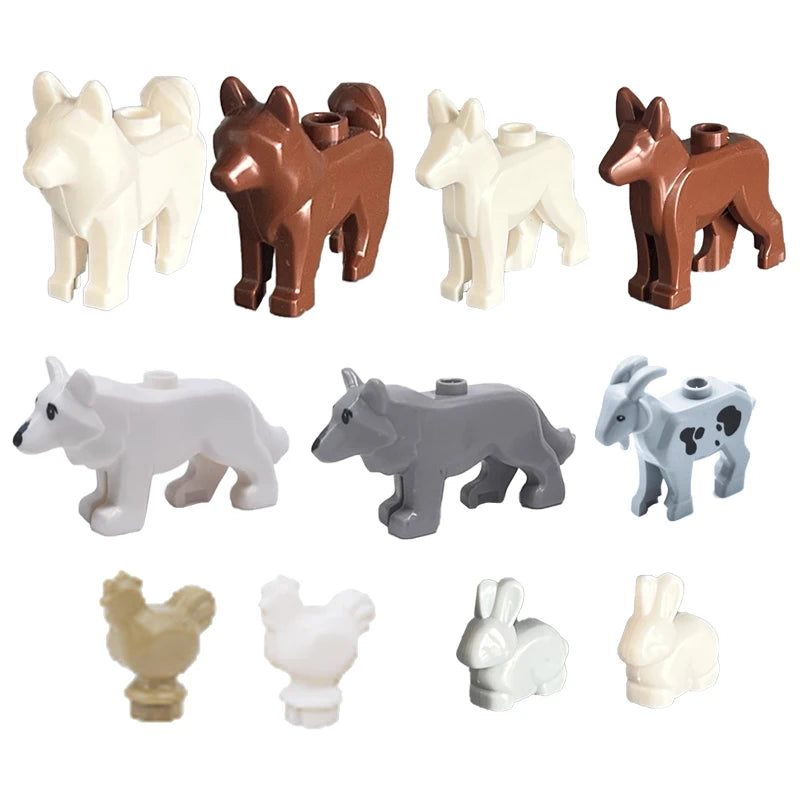 Animal Building Blocks – Mini Wildlife Set