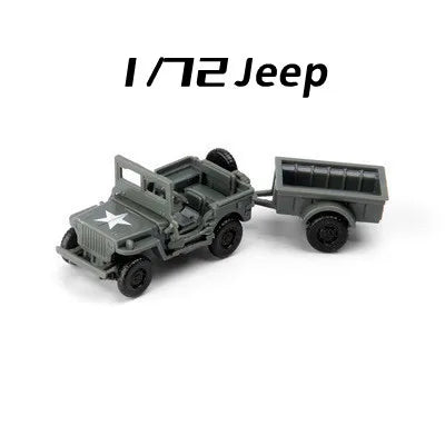 Military Vehicle Model Kit – 1/72 Scale Assembly Set
