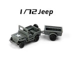 Military Vehicle Model Kit – 1/72 Scale Assembly Set