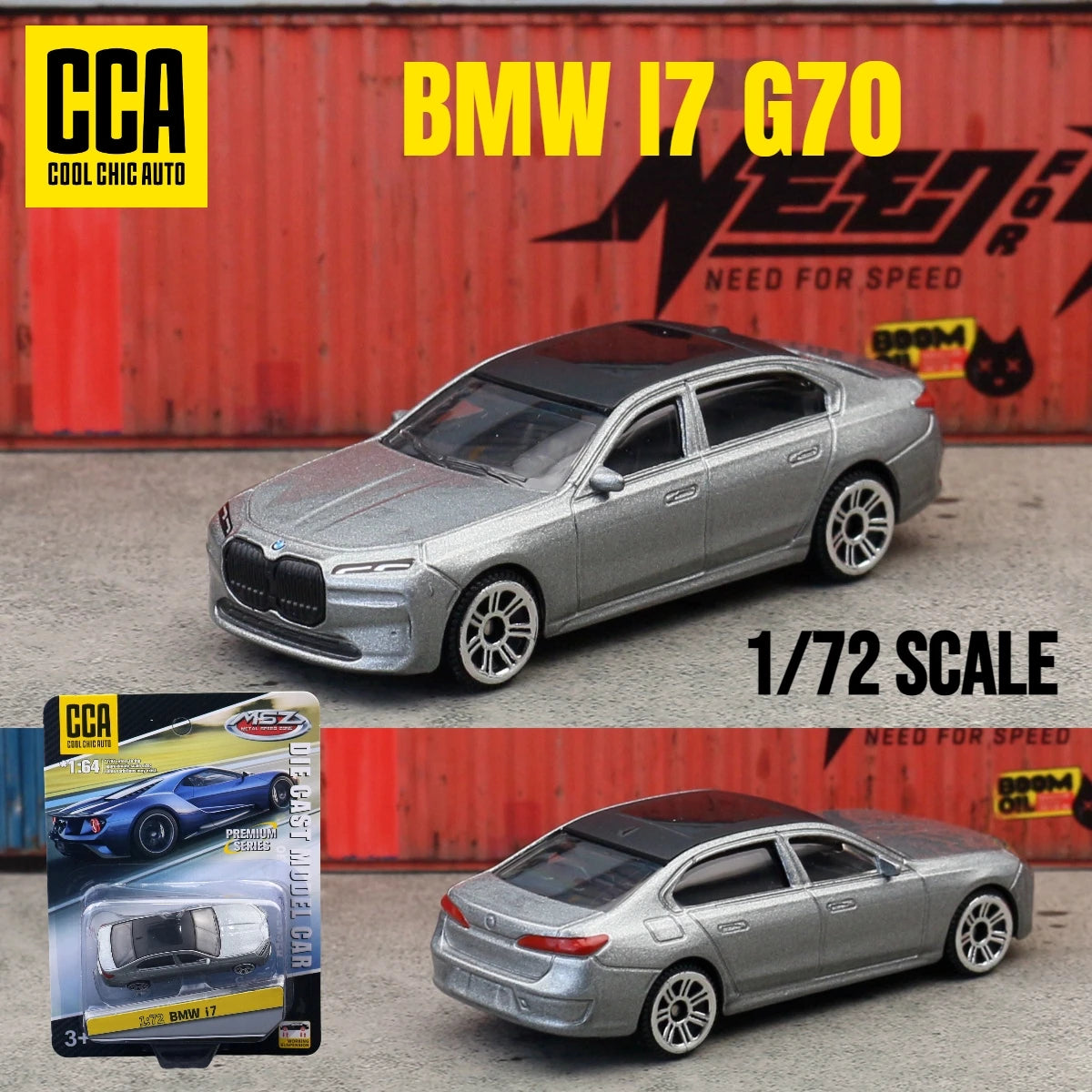 Diecast Car Model 1:64 Scale Metal Collectible Toy