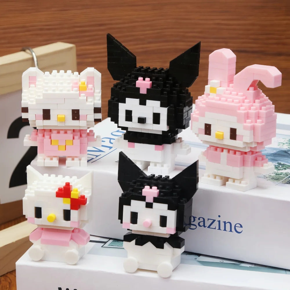 Building Block Figures – Mini Cartoon Set