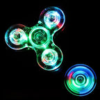 LED Fidget Spinner – Glow in the Dark Stress Relief Toy