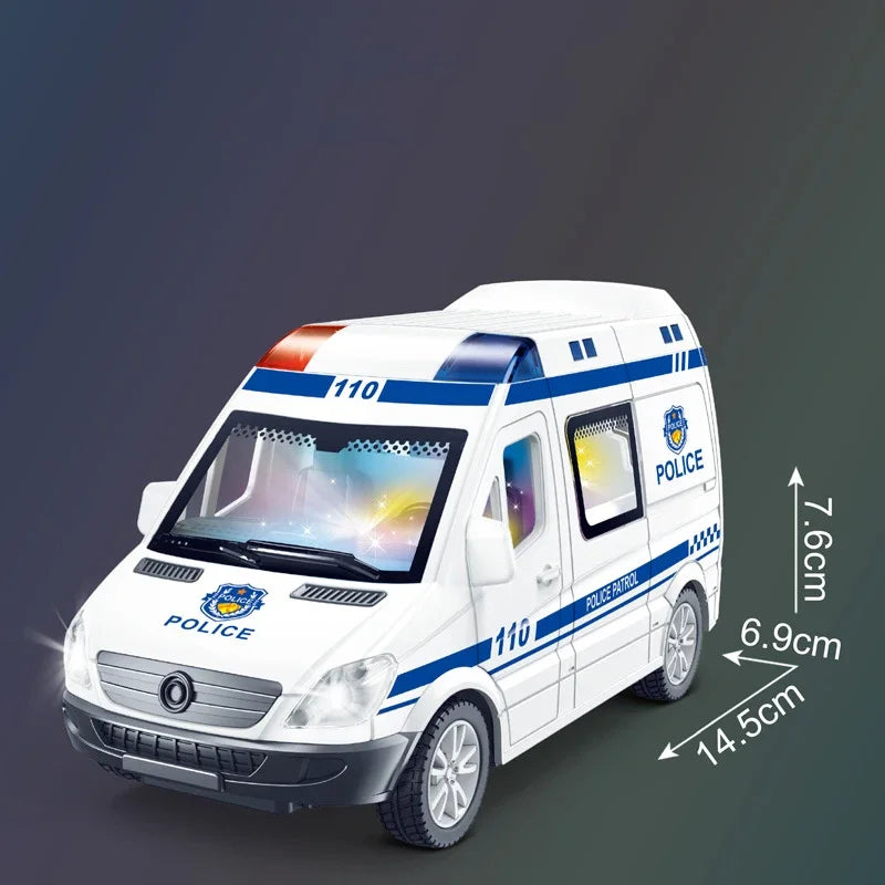 Diecast Emergency Car – 1:32 Mini Model