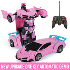 Transforming RC Car 2-in-1 Remote Control Robot Vehicle Toy