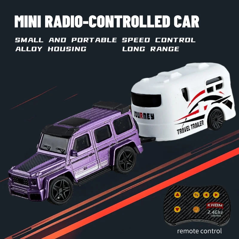 1:64 RC Car Mini Alloy Remote Control Vehicle