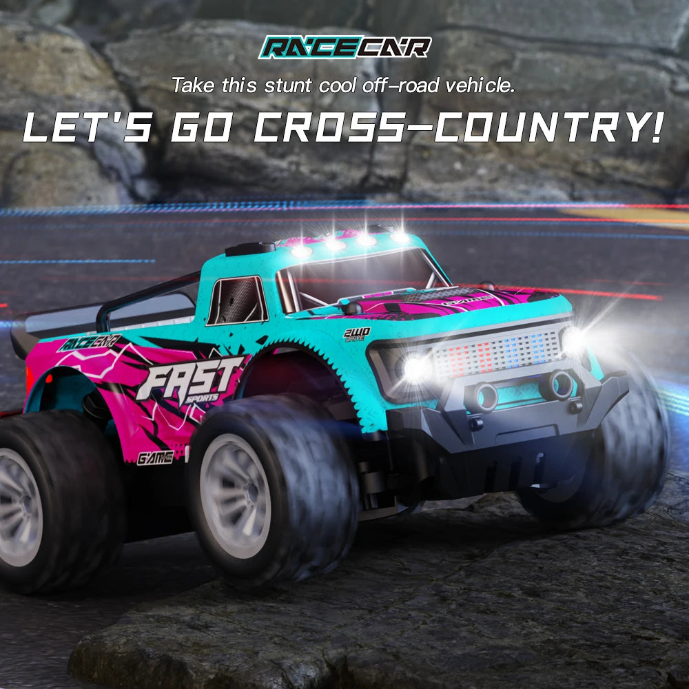 RC Climbing Car 1:20 2WD Off Road Remote Control Vehicle with LED