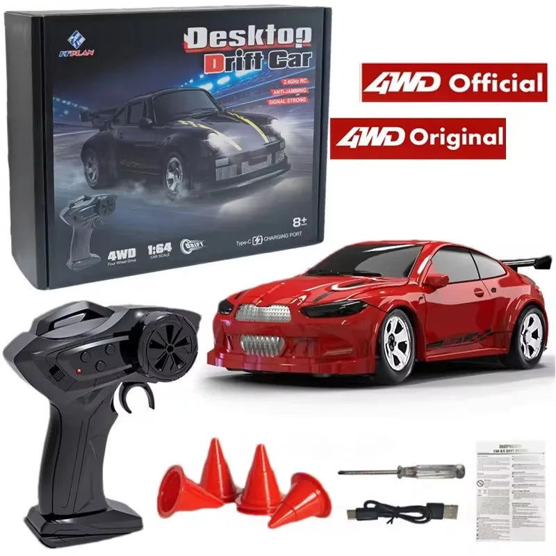 RC Drift Car – Mini Racing Car with LED Lights