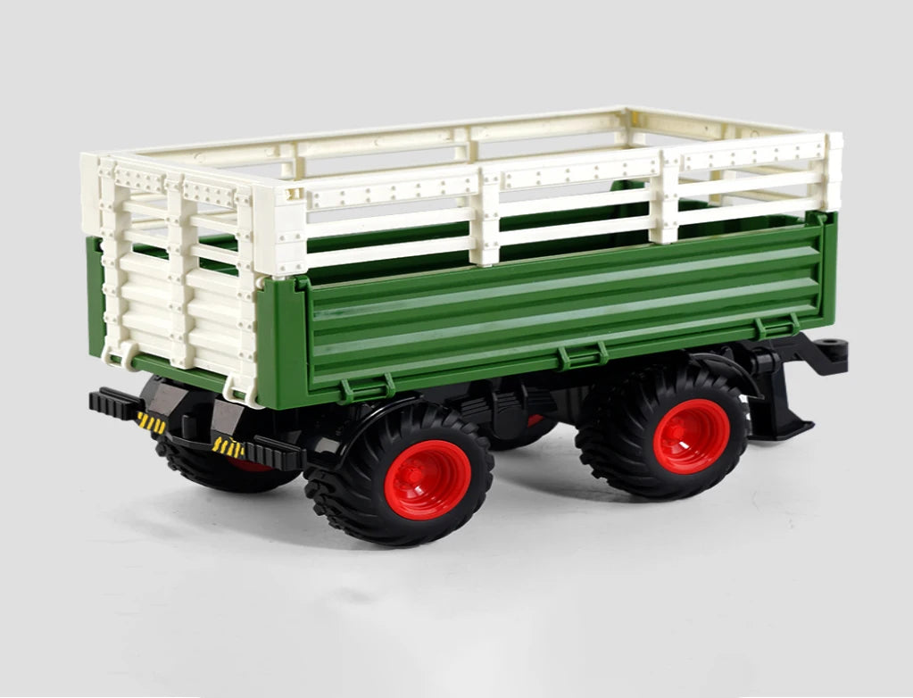 RC Farm Tractor 1:24 with Trailer Remote Control Farm Vehicle