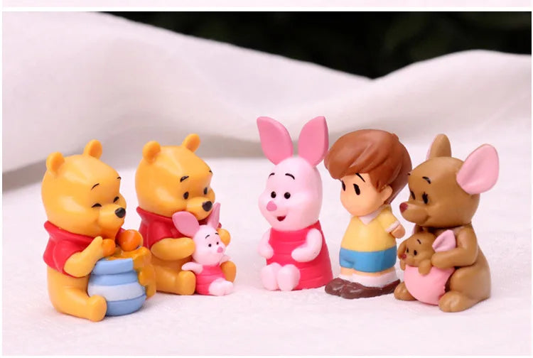 Winnie The Pooh Action Figures 10pc PVC Figure Set