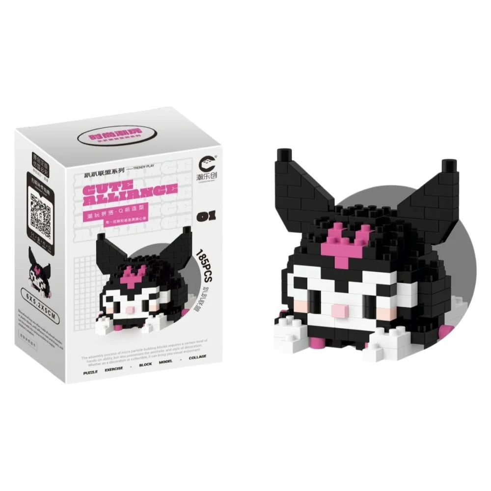 Building Block Figures – Mini Cartoon Set