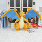 20cm Charizard Plush Toy – Soft Anime Dragon Stuffed Toy