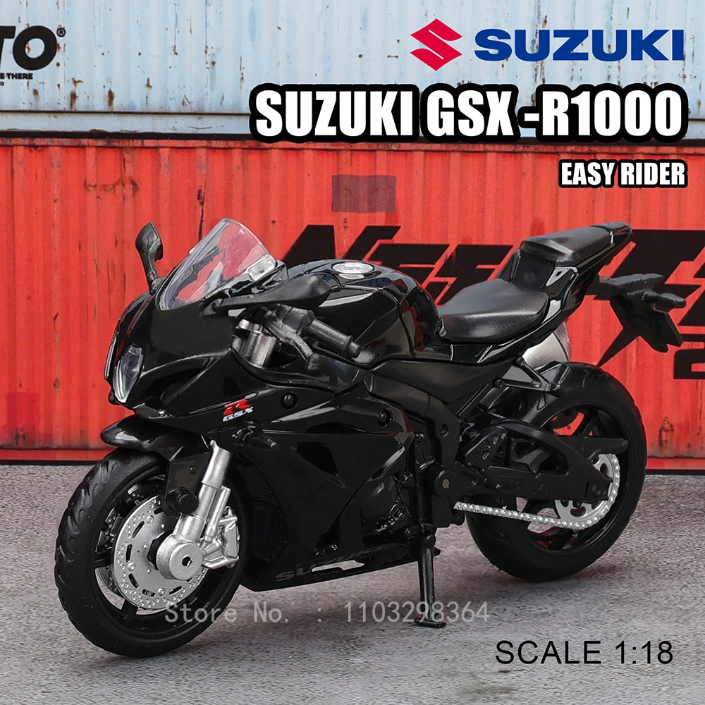 Diecast Motorcycle – 1:18 Alloy Classic Bike