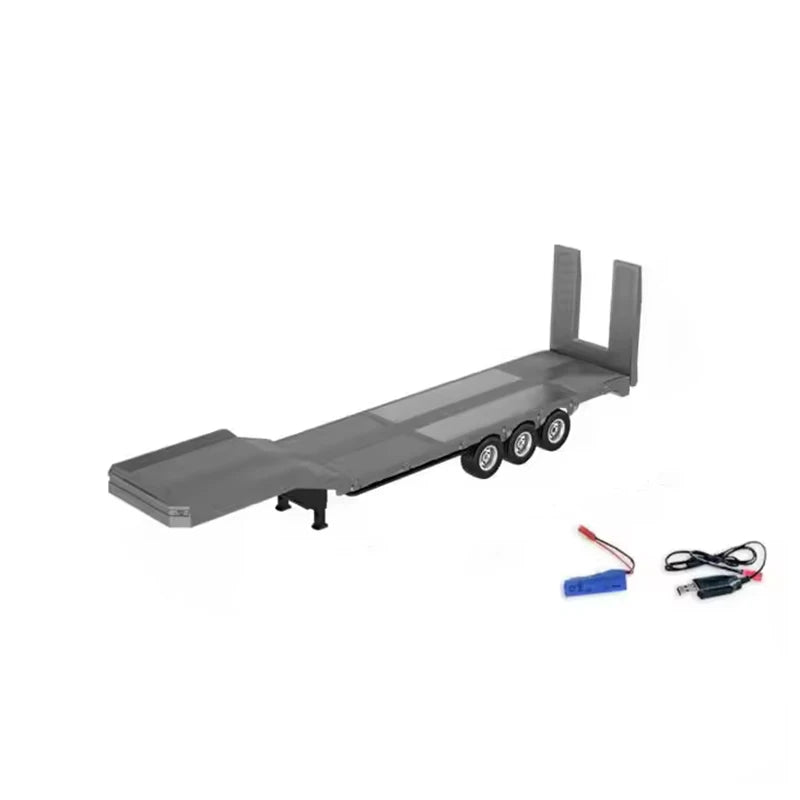 RC Construction Truck – 1:18 Engineering Trailer with Light & Sound