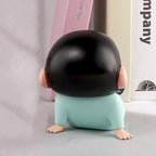 Anime Figure Phone Holder Kawaii Desktop Ornament 12cm