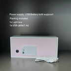 3D LED Shadow Box Light Paper Night Light Remote Control