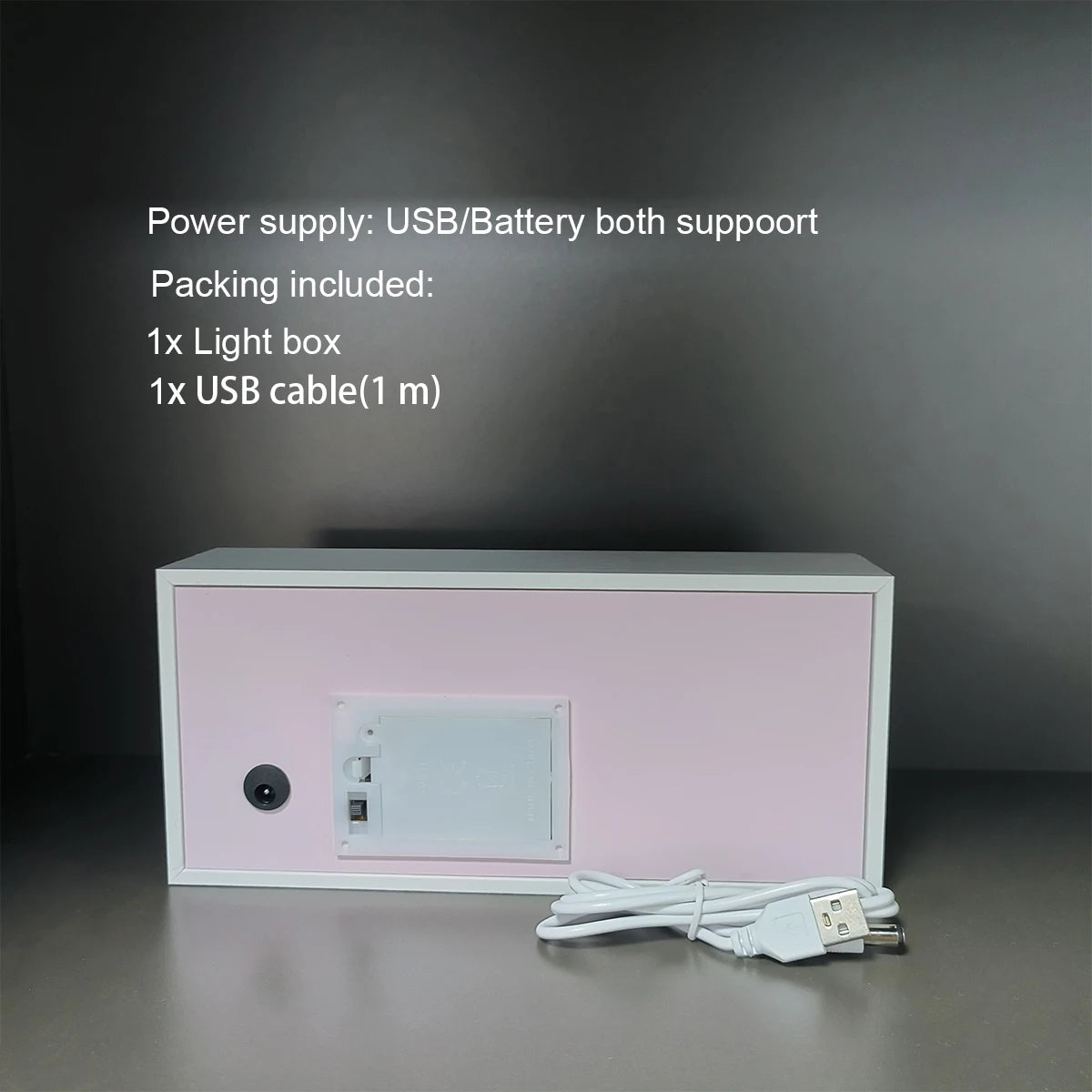 3D LED Shadow Box Light Paper Night Light Remote Control