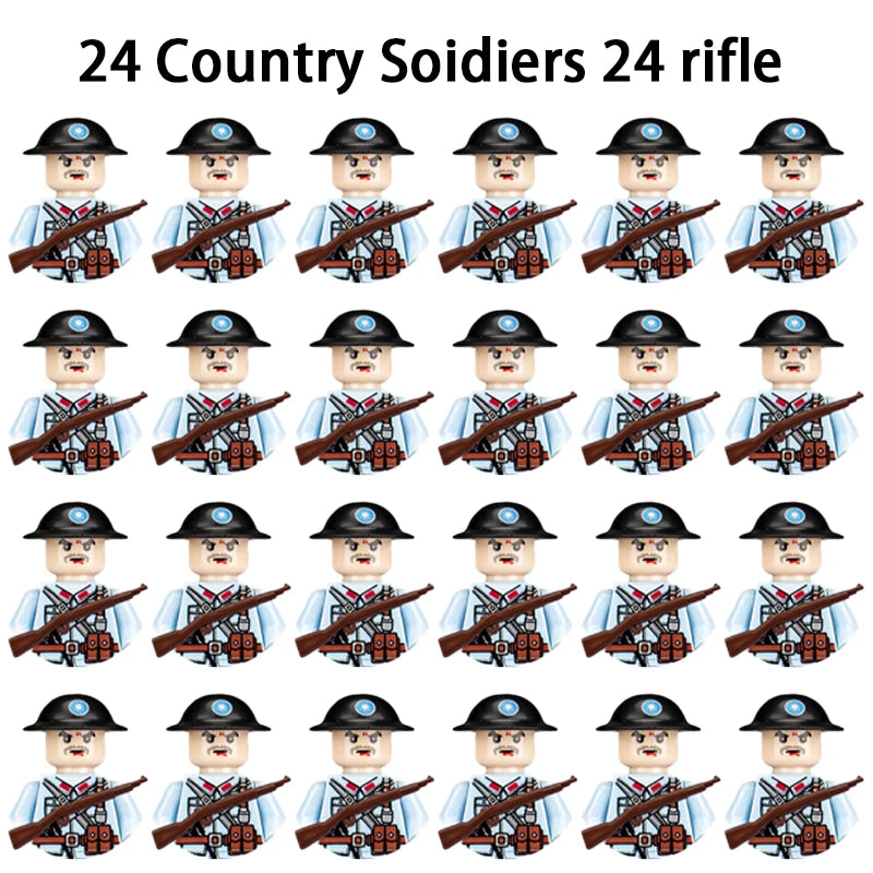 Army Building Blocks Set – Soldier & Military Construction Toy