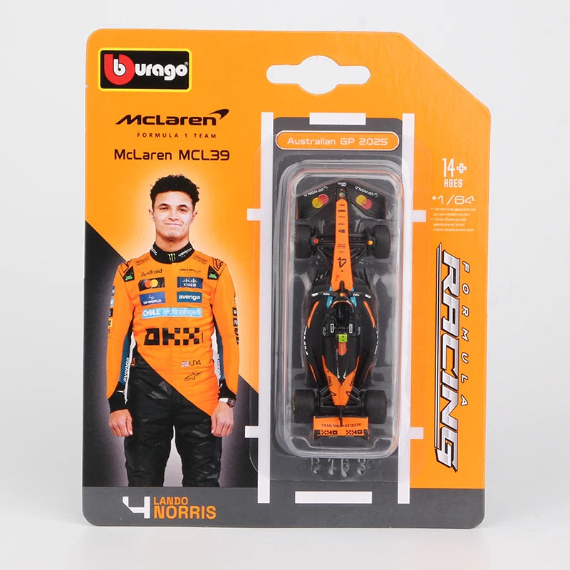 Formula Racing Diecast Car 1:64 Scale Alloy F1 Model