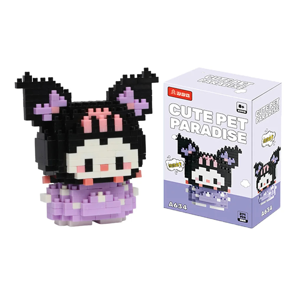 Building Block Figures – Mini Cartoon Set