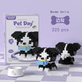 Mini Pet Building Blocks Dog & Cat Model Set