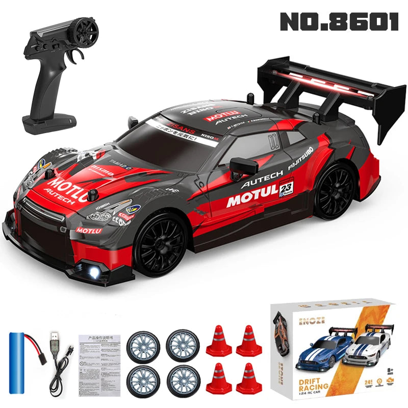 RC Drift Car – High-Speed Car with LED Lights