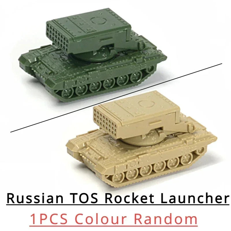 Tank Model Kit – 1:144 Scale Military Tank Set