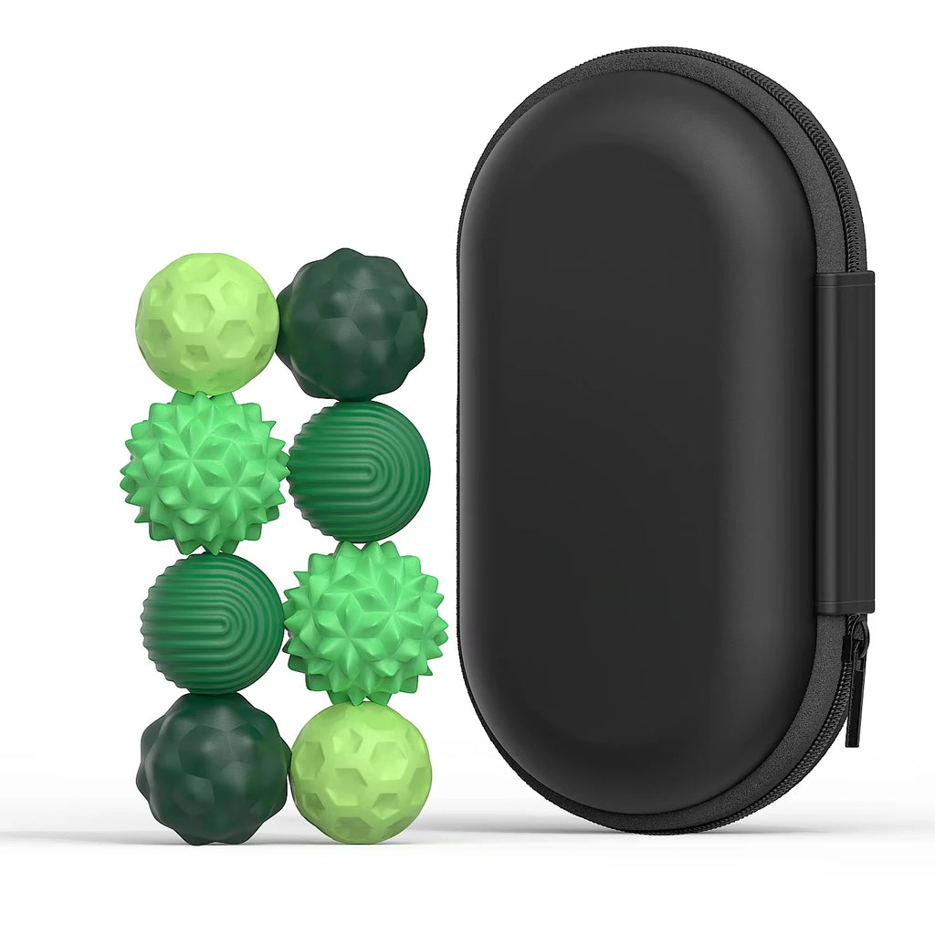 Magnetic Sensory Balls – Silicone Fidget Toy for Stress Relief