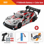 RC Drift Car 4WD Remote Control Car with LED Lights, 2.4GHz