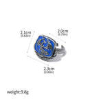 Game Dark Souls Rings for Men Vintage Havel's Demon's Scar Chloranthy Serpent Leo Darkmoon Ring Halloween Jewelry Gift