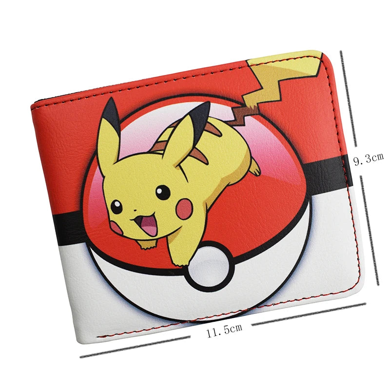 Cartoon Wallet – PU Short Purse with Interior Pocket