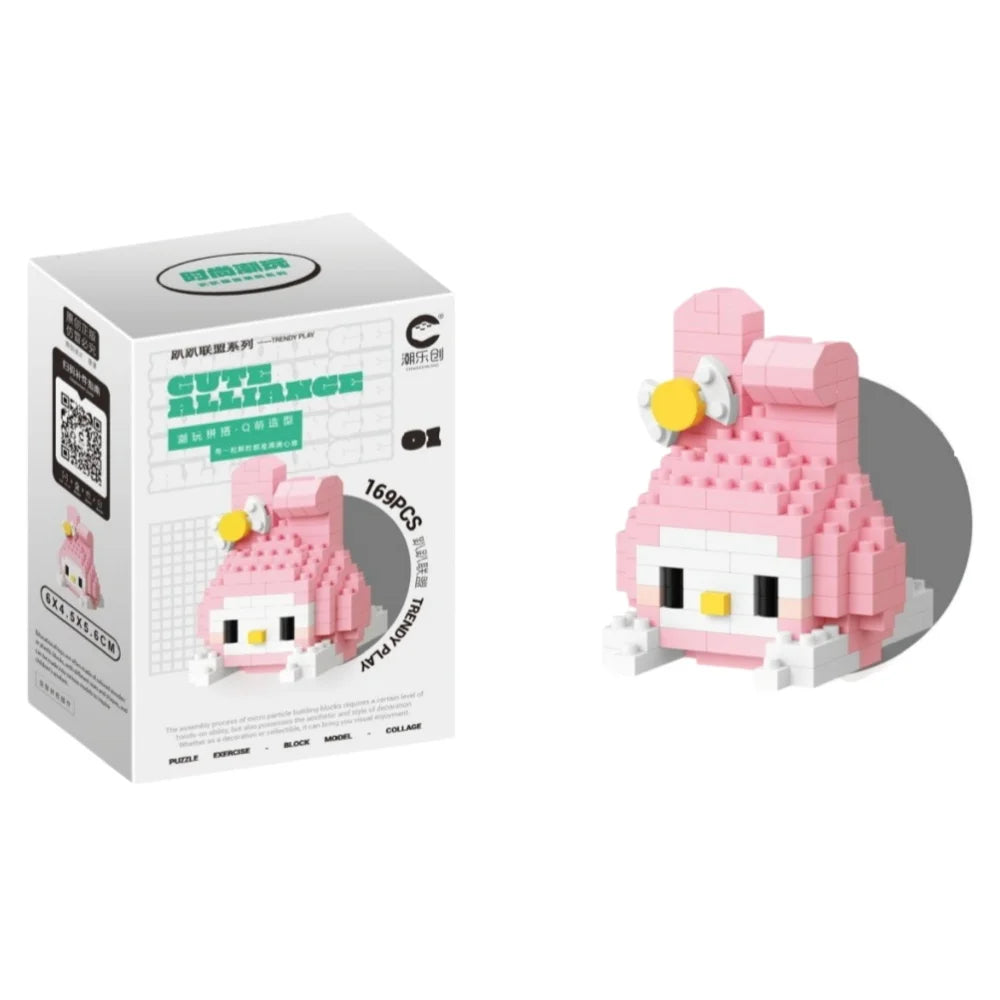 Building Block Figures – Mini Cartoon Set