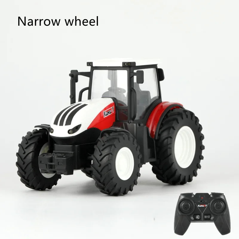 RC Farm Tractor 1:24 with Trailer Remote Control Farm Vehicle