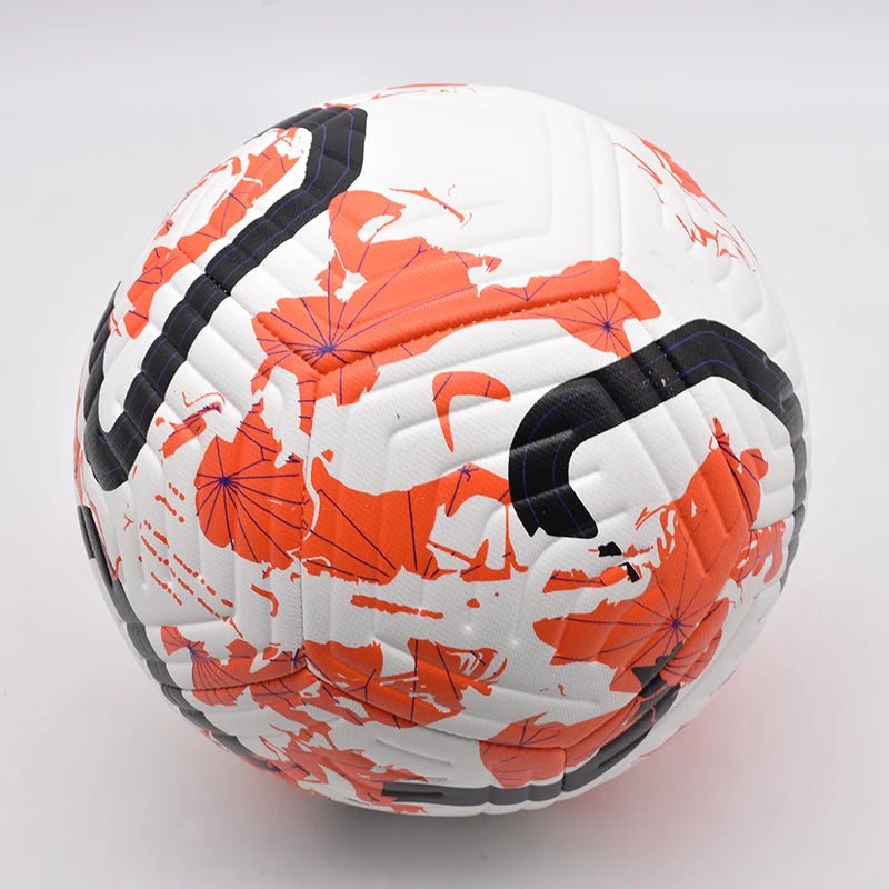 Soccer Ball Size 5 PU Machine-Stitched Match Training Football