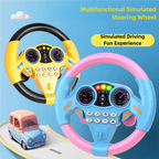 Kids Steering Wheel Toy – 360° Rotating Pretend Play Toy