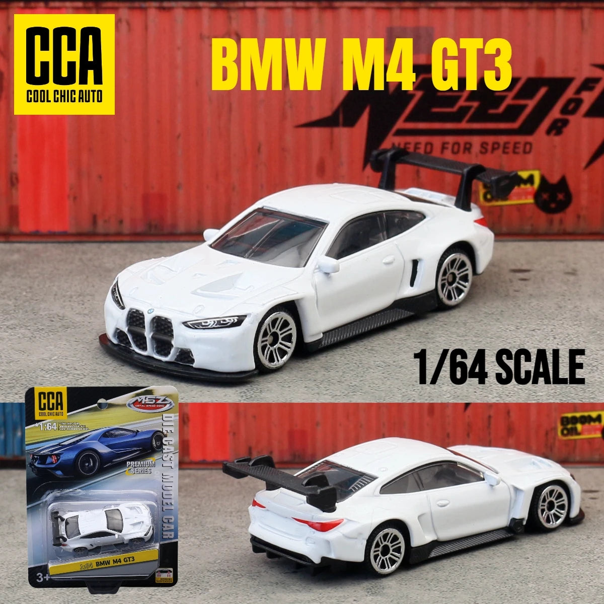 Diecast Car Model 1:64 Scale Metal Collectible Toy