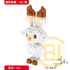 Mini Building Blocks DIY Character Assemble Model Set