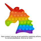 Push Pop Fidget Toy – Rainbow Bubble Sensory Stress Relief Game