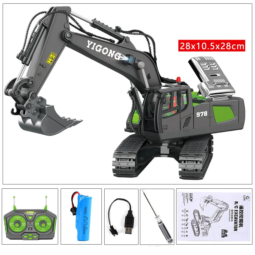 RC Excavator Truck – With Remote Control