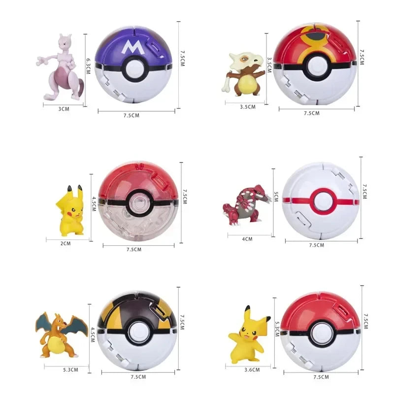 Anime Figure – 3-7CM PVC Collectible