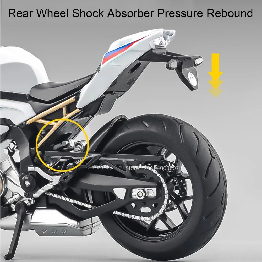 Diecast Motorcycle – 1:12 Alloy Model