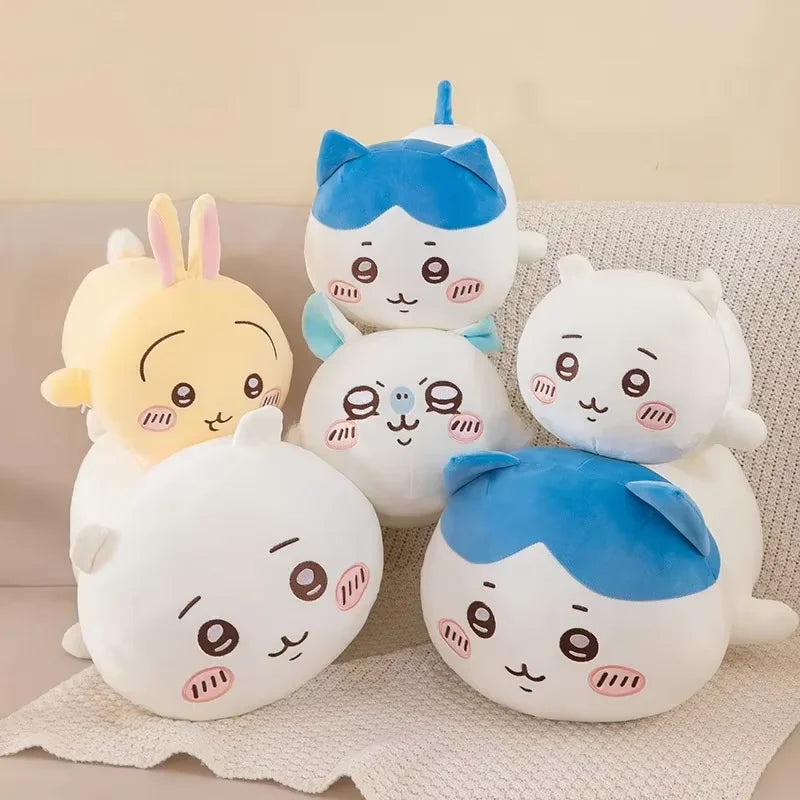 Hot ckw Momonga Plush Pillow Cartoon Hachiware Soft Pillow Cute jiyi Usagi Plush Doll Ornament Anime Plush Gift Home Decoration