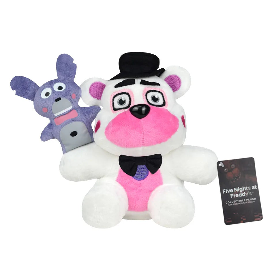 Horror Bear Plush Toy – Cute Cartoon Stuffed Doll