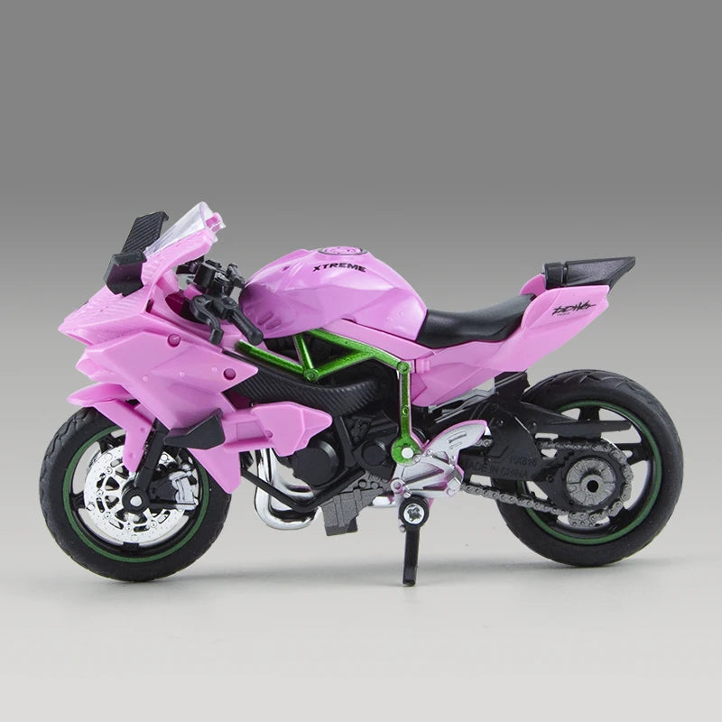 Diecast Motorcycle Model – 1:18 Metal Toy